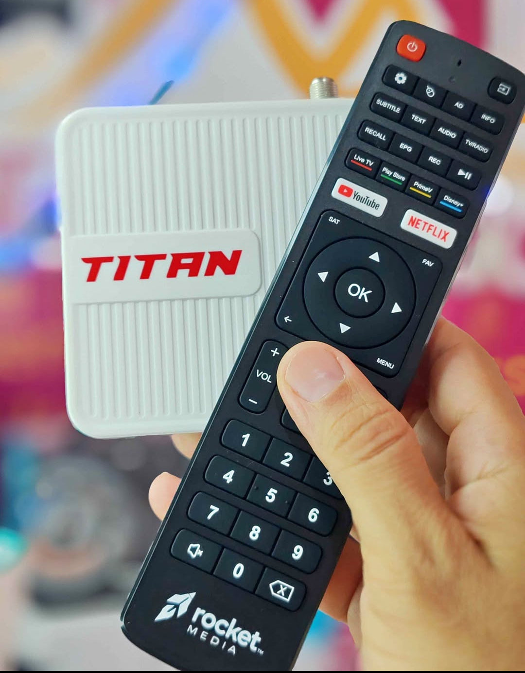 TITAN TV BOX 64 G / 4 G