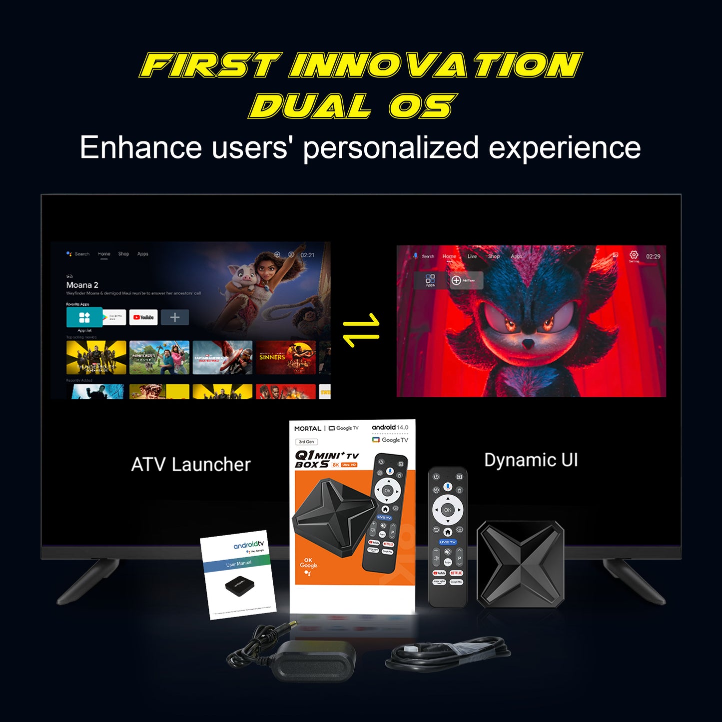 Q1 Mini Tv BOX S